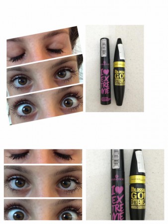 ♥Essence-I♥EXTREME volume mascara & Maybelline-the ColossalGoExtreme! leather black♥